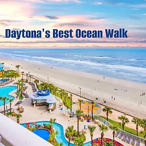 Wyndham Ocean Walk Resort - 1, 2, & 3 Bedrooms Best Rates Apartment Daytona Beach